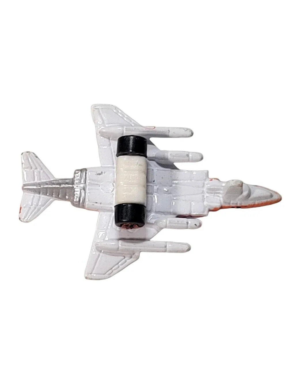 1987 Micro Machines Galoob Orange AF 17 USAF F-4 Phantom II Fighter Jet LOOSE